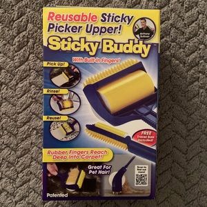 NWT Sticky Buddy - Reusable Sticky Picker Upper